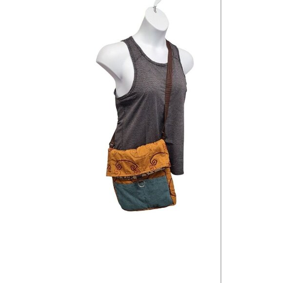 kindred spirit style Handbags - Kindred Spirit Style Crossbody Fold Over Messenger Bag Bohemian